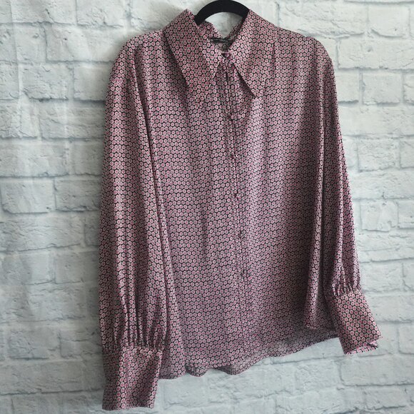 Zara Floral dot blouse - Picture 4 of 16